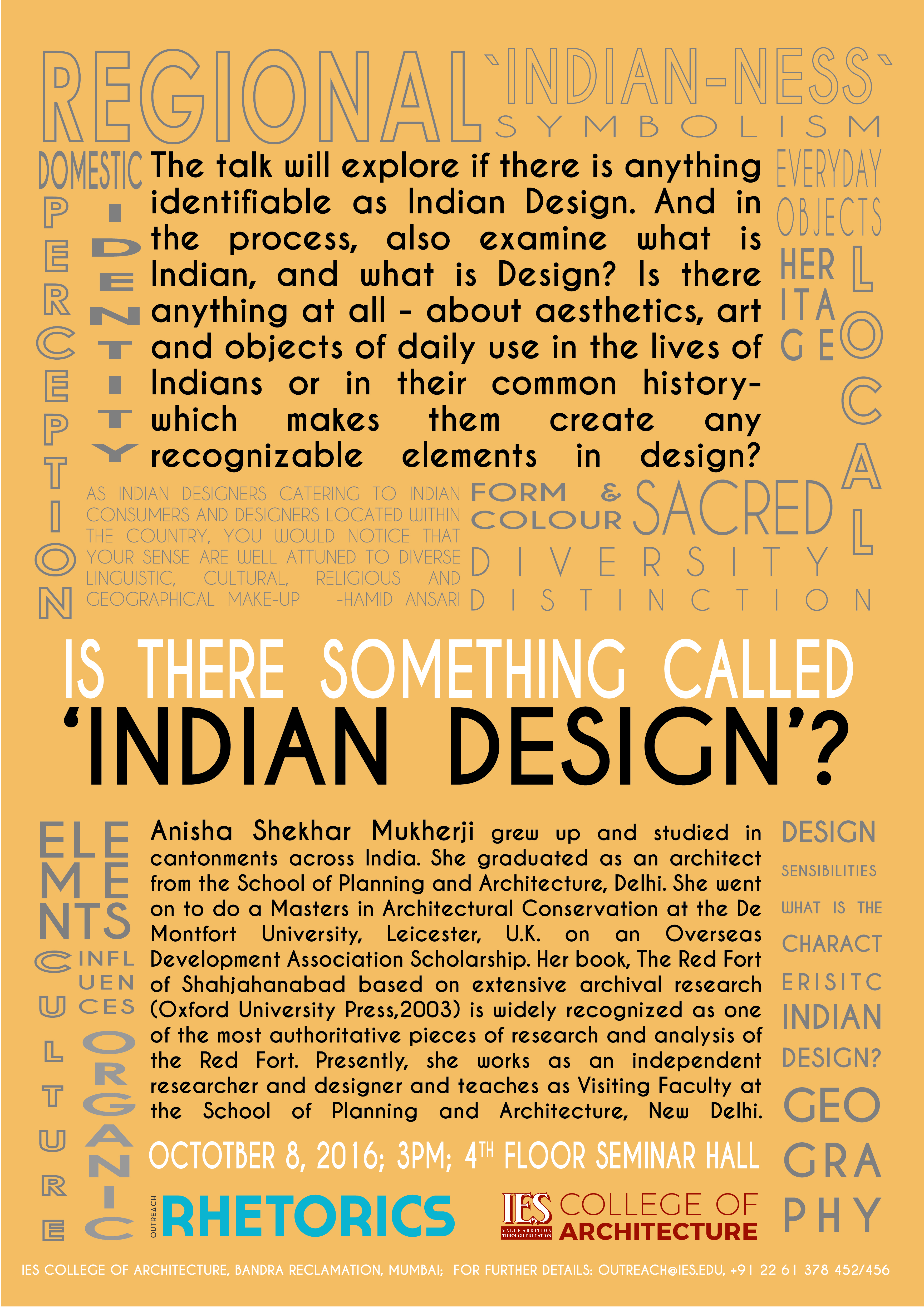 IS THERE SOMETHING CALLED ‘INDIAN DESIGN’?