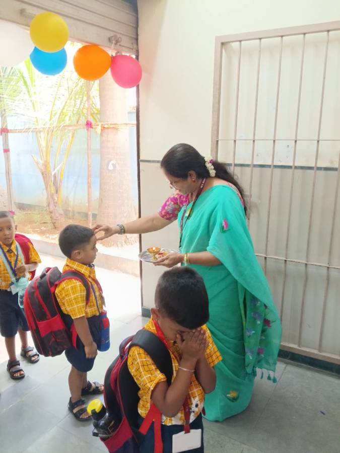 1st Day at IES KG BHANDUP