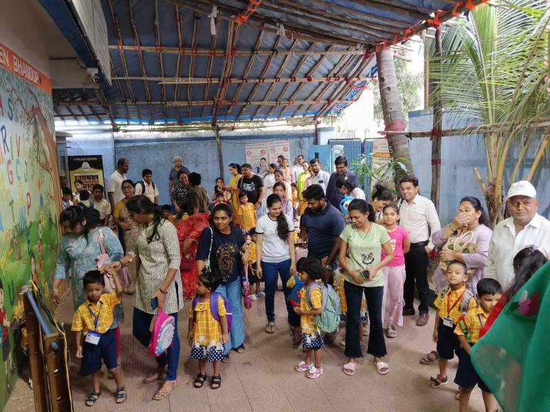 1st Day at IES KG BHANDUP