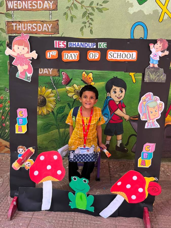 1st Day at IES KG BHANDUP