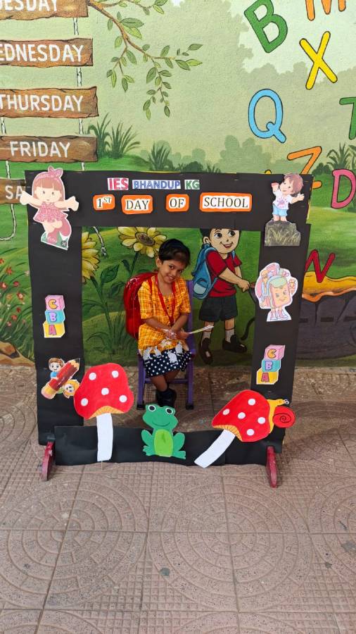1st Day at IES KG BHANDUP