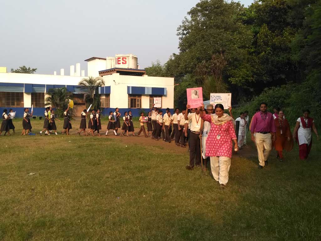 Gandhi jayati March