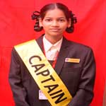 Student Council Yellow Captain Miss. Shruti Singh