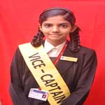 Student Council Yellow Vice Captain Miss. Kiran Bishnoi