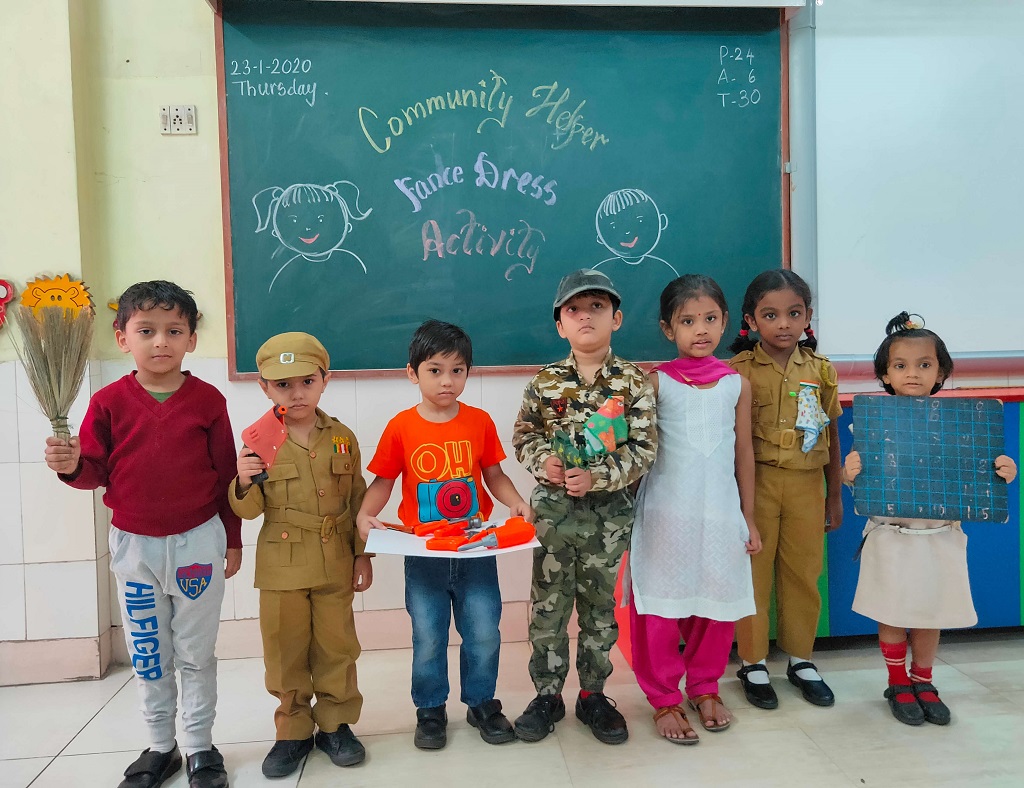 On the top of the World...: Fancy Dress Activity at WIS, Udaipur