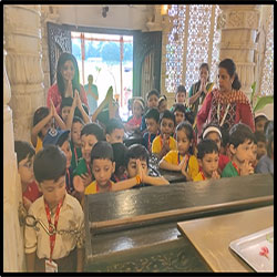 Visit to Udyan Ganesh Temple (Jr. KG. & Sr. KG.) 2025-26