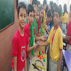 Std III Marathi Activity Exhibition in the class 2025-26