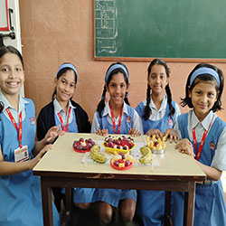 Std IV Science Healthy Food Activity 2025-26