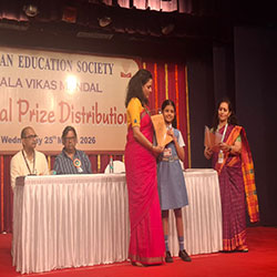 Prize Distribution Ceremony IES Kala Vikas Mandal 2025-26