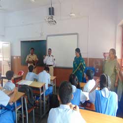 Road Safety Workshop by Traffic Police
