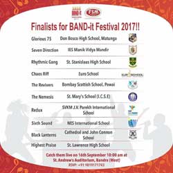 Inter-School Band-it Festival 2017