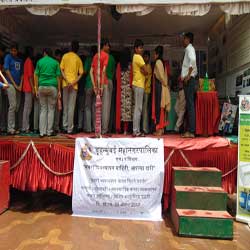 Waste Management Exhibition on wheels