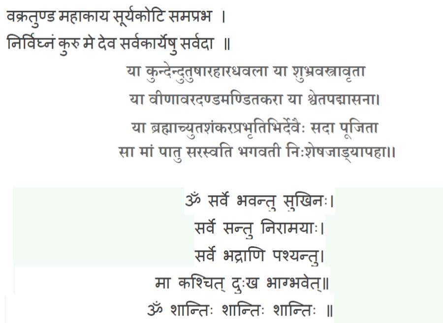 Sanskrit Text