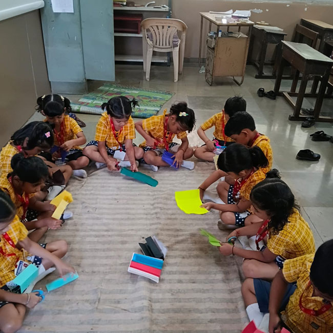 Cutting paper with Scissor 2025-26