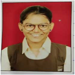 Miss Pawar Devanshi Santosh - 3rd Rank